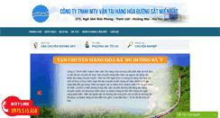 Desktop Screenshot of duongsatmienbac.com